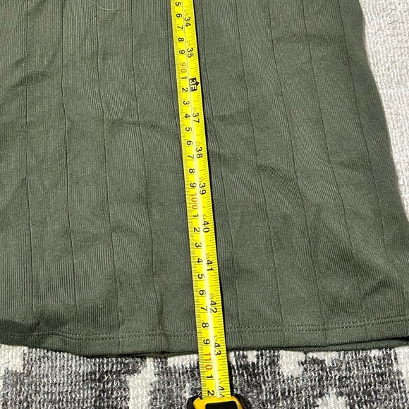 Wild fable Olive Green Turtleneck Midi Dress size XXL - Picture 7 of 9